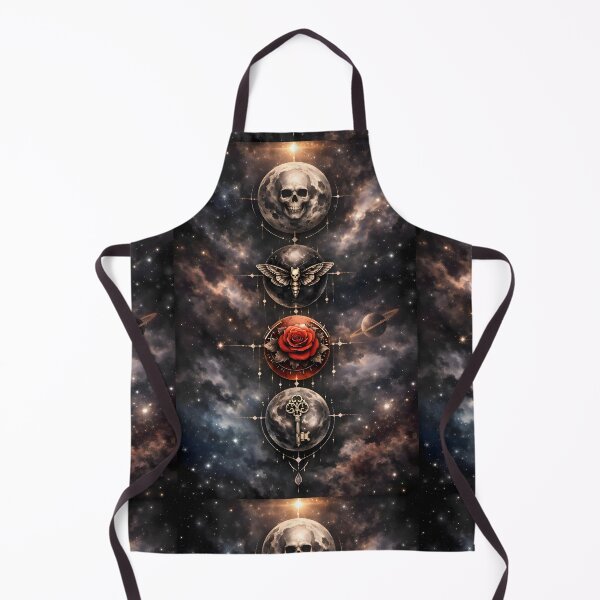 Item preview, Gothic Solar System | Minimalist Celestial Art designed and sold by Studio77-Gothic.