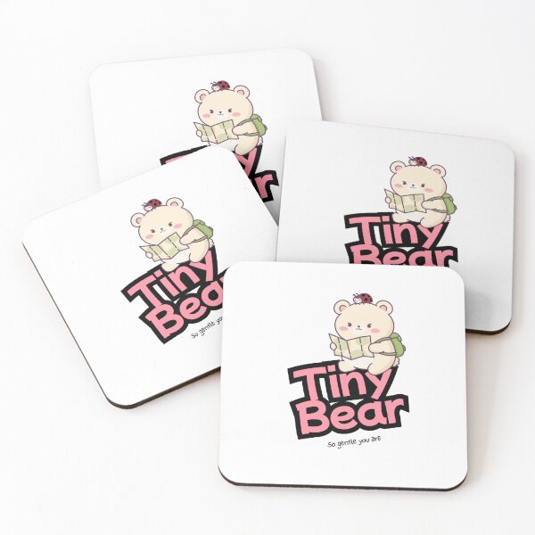 Item preview, Tiny Bear Explorer – Cute Adventure Graphic designed and sold by RushVibeWear.