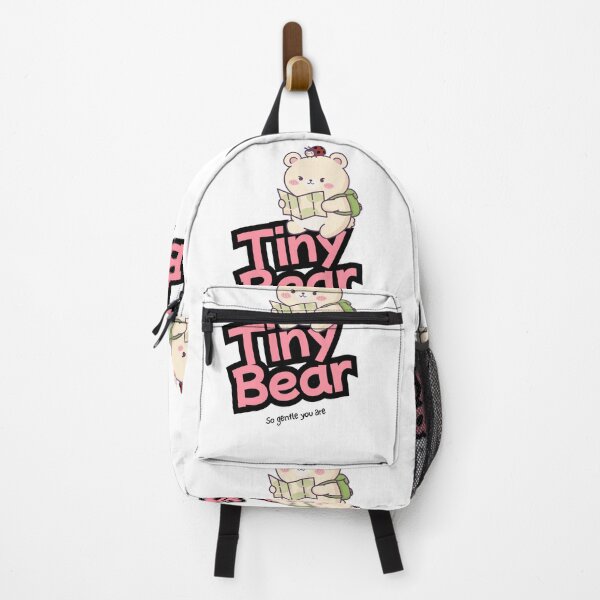 Item preview, Tiny Bear Explorer – Cute Adventure Graphic designed and sold by RushVibeWear.
