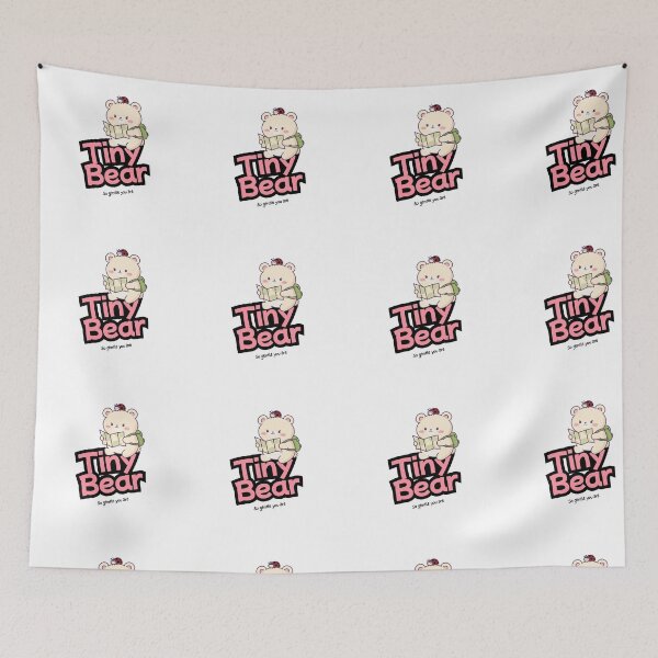 Item preview, Tiny Bear Explorer – Cute Adventure Graphic designed and sold by RushVibeWear.