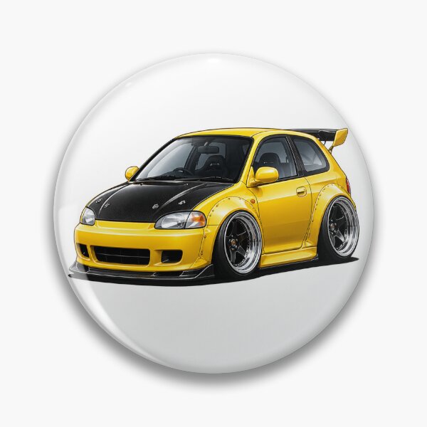 Item preview, Chibi Racing Coupe – Low Stance Custom Car Illustration designed and sold by LkmDsgn.