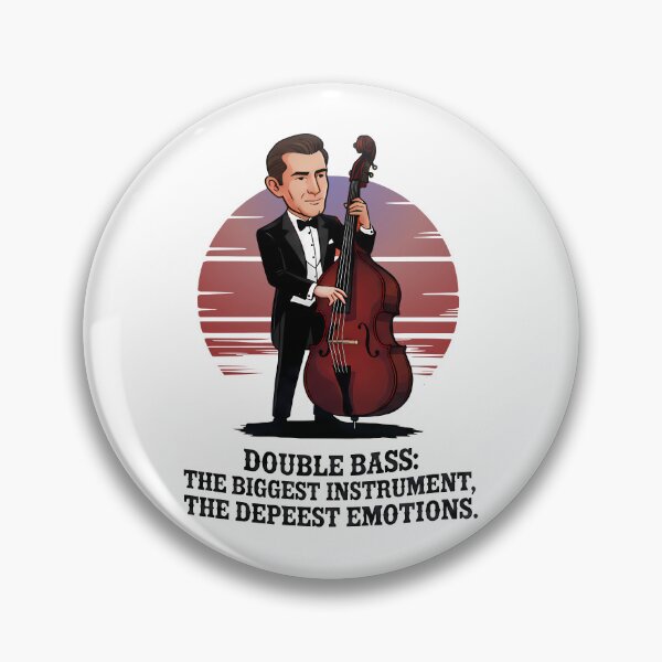 Item preview, Double Bass – The Biggest Instrument - World Music Day designed and sold by Art-Arcade6.