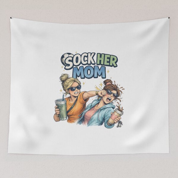 Item preview, Sock Her Mom Funny Soccer Mom designed and sold by RustHannahOne.