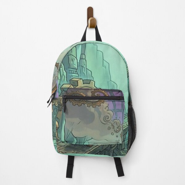 Item preview, Mystical Steampunk Underground World with Ancient Stone Faces designed and sold by Vyxorea.