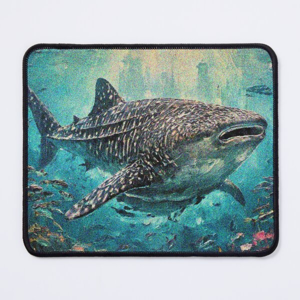 Item preview, Whale Shark Art – Cute Aesthetic Ocean Design | Marine Life Sea Animal Gift designed and sold by Illuministique.