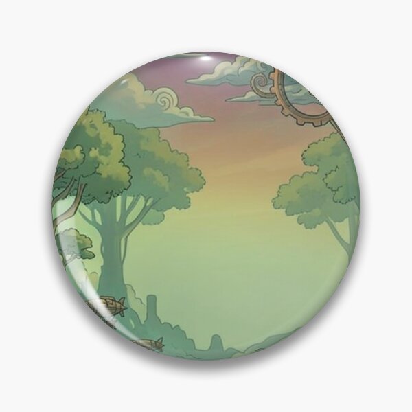 Item preview, Fantastic Steampunk Forest with Giant Clockwork Trees designed and sold by Vyxorea.