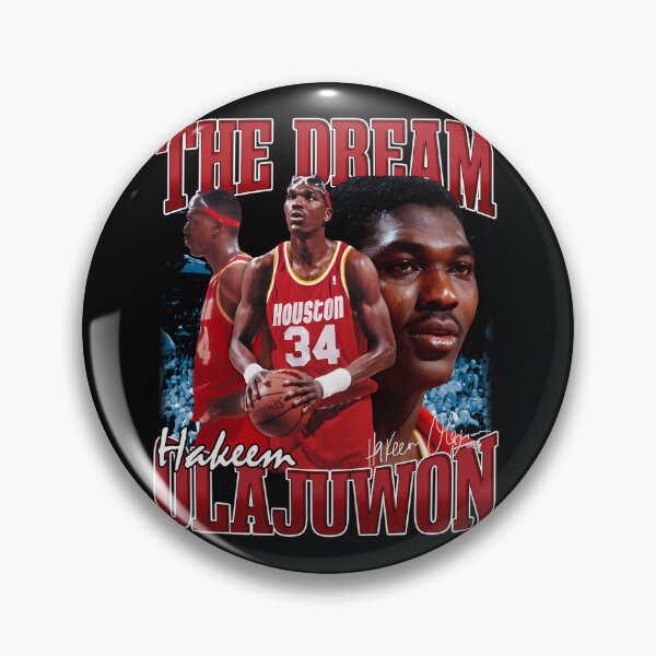 Item preview, Hakeem Olajuwon The Dream Basketball Legend Signature Vintage Retro 80s 90s Bootleg Rap Style  designed and sold by kristenrdesigns.