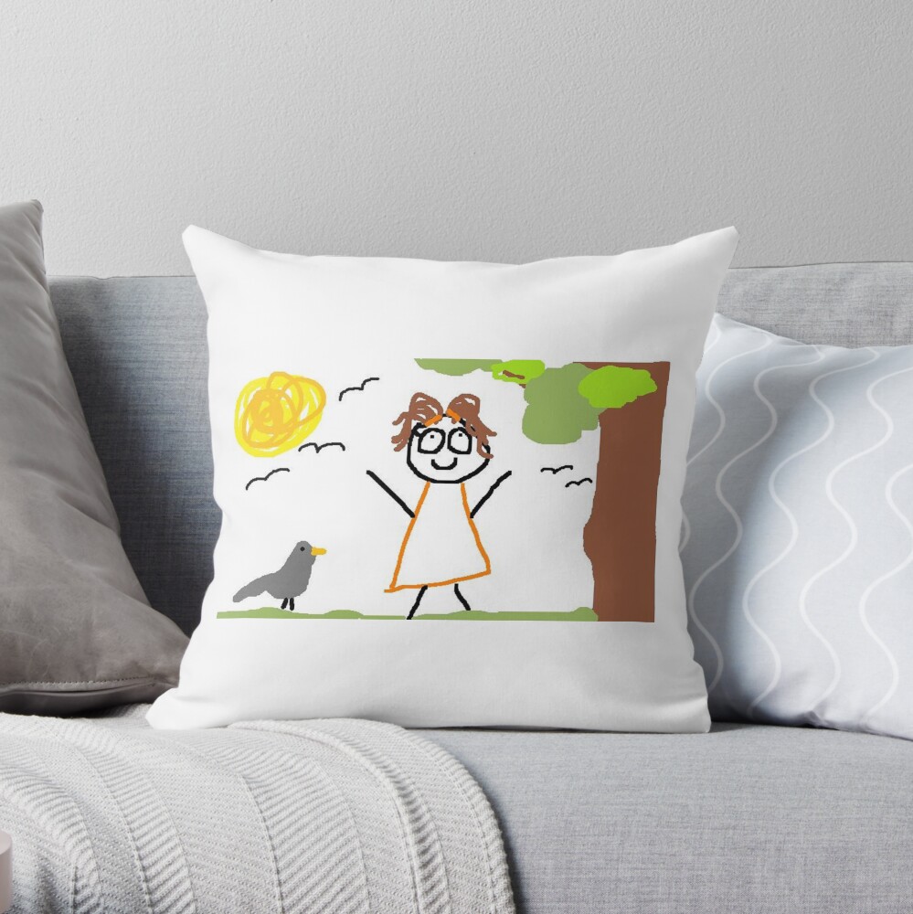 Jenny Quips: Hoorah! Throw Pillow