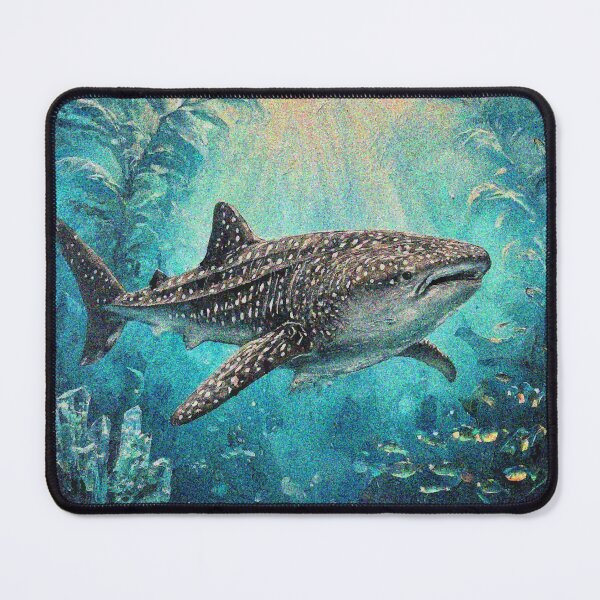 Item preview, Whale Shark Art – Cute Aesthetic Ocean Design | Marine Life Sea Animal Gift designed and sold by Illuministique.