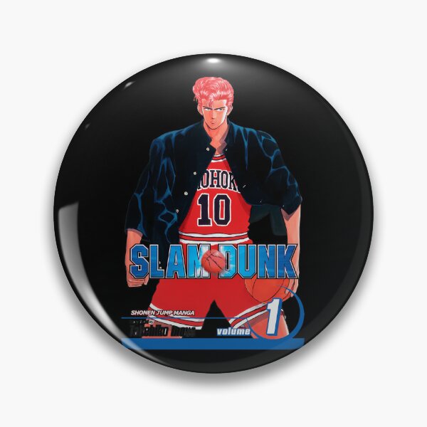 Item preview, Hanamichi sakuragi 10 shohoku slam dunk  designed and sold by kristenrdesigns.