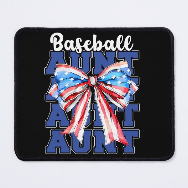 Item preview, Patriotic Baseball Aunt Bow USA Design designed and sold by KIROSALS.
