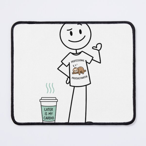Item preview, Professional Procrastinator Shirt – Funny Sloth Quote for Coffee Lovers & Lazy Days designed and sold by Hansonq.