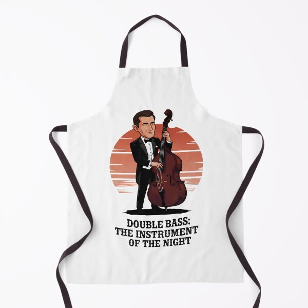 Item preview, A Man with a Double Bass - World Music Day designed and sold by Art-Arcade6.