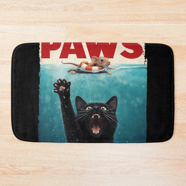 Item preview, Paws Cat Shark Parody Funny Meme designed and sold by SrkiLend.
