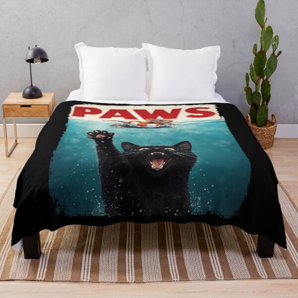 Item preview, Paws Cat Shark Parody Funny Meme designed and sold by SrkiLend.