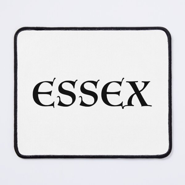 Item preview, Essex old medieval style text (Black) designed and sold by STUDIO-72.