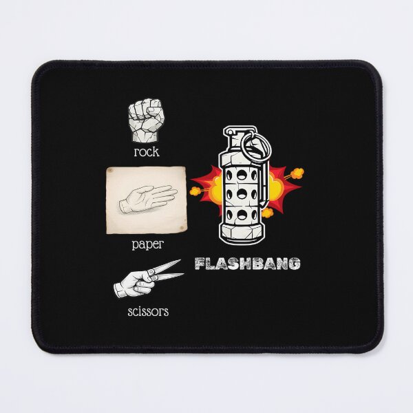 Item preview, Rock Paper Scissors Flashbang designed and sold by Ognjen Baskalovic.