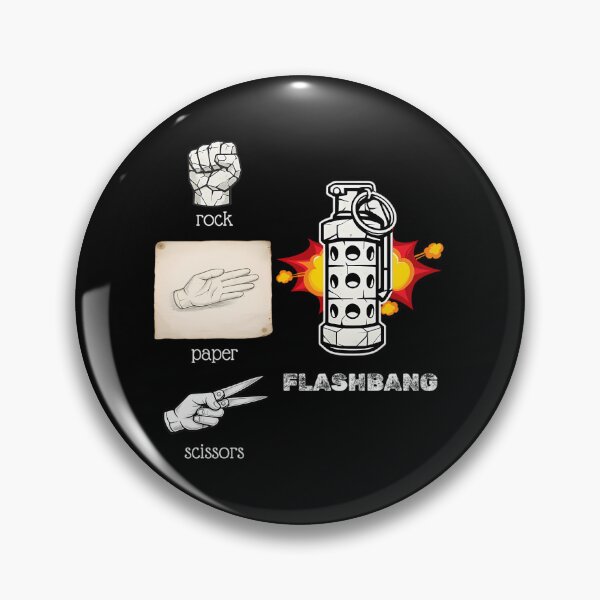 Item preview, Rock Paper Scissors Flashbang designed and sold by Ognjen Baskalovic.