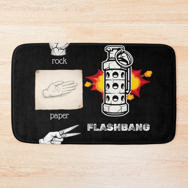 Item preview, Rock Paper Scissors Flashbang designed and sold by Ognjen Baskalovic.