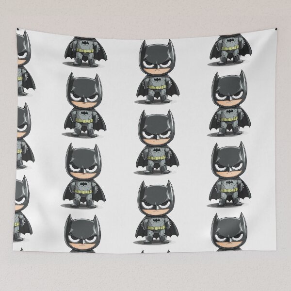 Item preview, Cute Dark Vigilante Hero | Angry Chibi Superhero Cartoon | Minimal Comic Character designed and sold by amareshdas008.