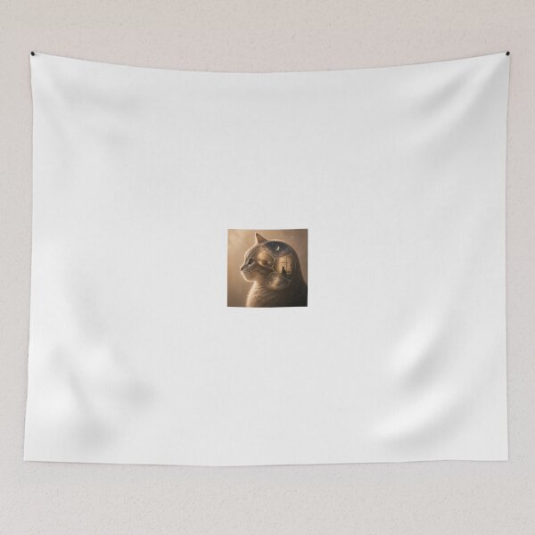 Item preview, Inside My Mind Cat – Emotional Introspective Aesthetic designed and sold by LovelyCatGalaxy.