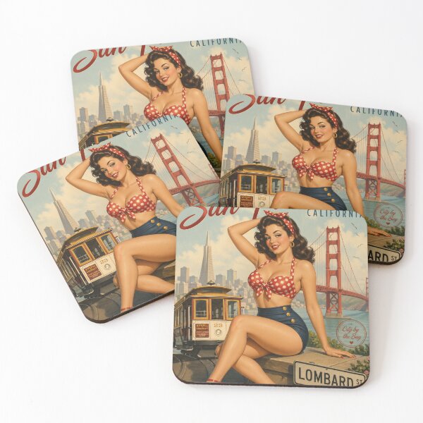 Item preview, PINUP SAN FRANCISCO Variant  designed and sold by PINDROPPA.