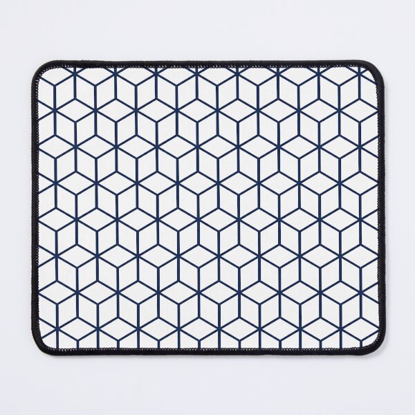 Item preview, Minimal Kagome Hexagon Star Navy Pattern designed and sold by J-Style Lab.