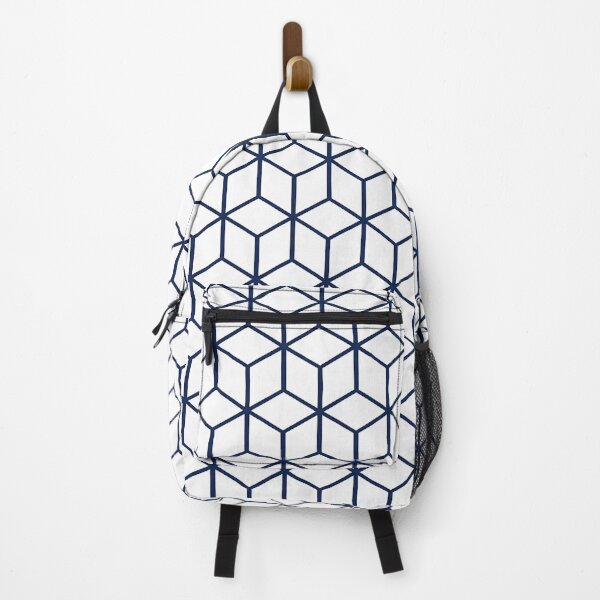 Item preview, Minimal Kagome Hexagon Star Navy Pattern designed and sold by J-Style Lab.