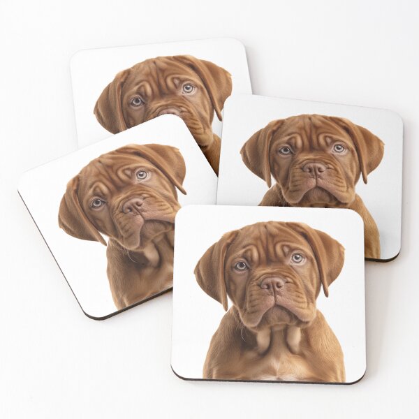 Item preview, Adorable Dogue de Bordeaux Pup for Cute French Mastiff puppy lovers designed and sold by LazyOwlStore.