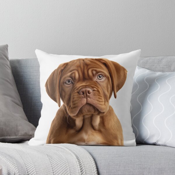 Item preview, Adorable Dogue de Bordeaux Pup for Cute French Mastiff puppy lovers designed and sold by LazyOwlStore.