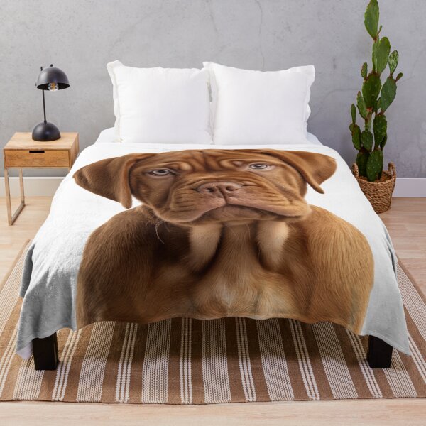 Item preview, Adorable Dogue de Bordeaux Pup for Cute French Mastiff puppy lovers designed and sold by LazyOwlStore.