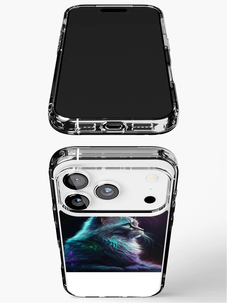 Thumbnail 3 of 5, iPhone Case, cat designed and sold by TonDesign.co.