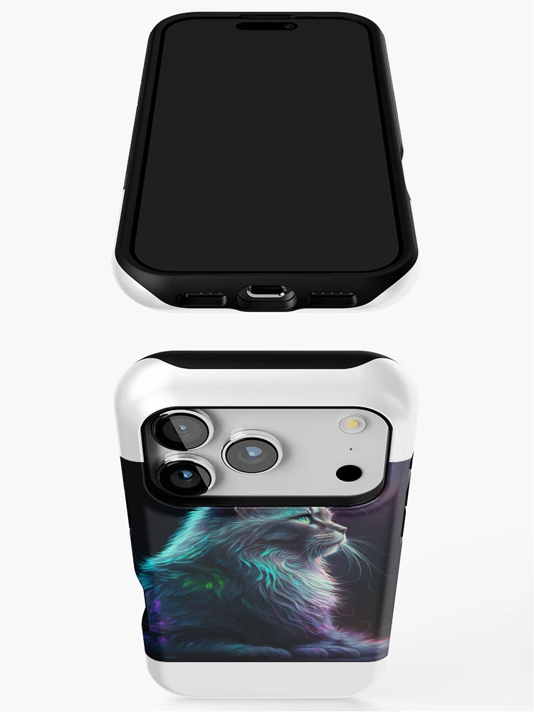 Thumbnail 3 of 4, iPhone Case, cat designed and sold by TonDesign.co.