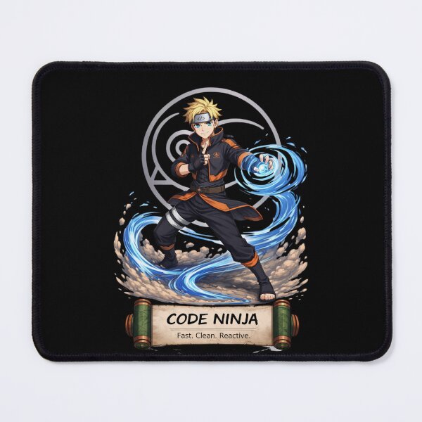 Item preview, Code Ninja – Anime Developer Warrior designed and sold by CtrlAltLaugh.