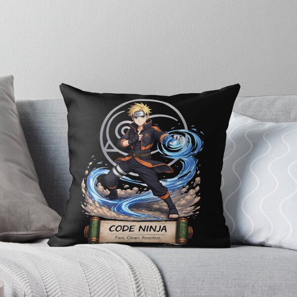 Item preview, Code Ninja – Anime Developer Warrior designed and sold by CtrlAltLaugh.