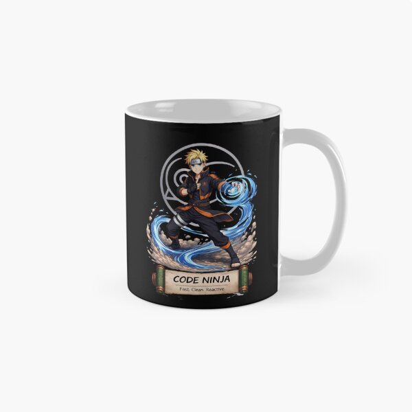 Aperçu de l'œuvre Code Ninja – Ninja Développeur Anime créée et vendue par CtrlAltLaugh.