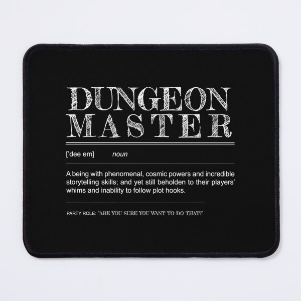 Item preview, Dungeon Master Definition designed and sold by photoas.
