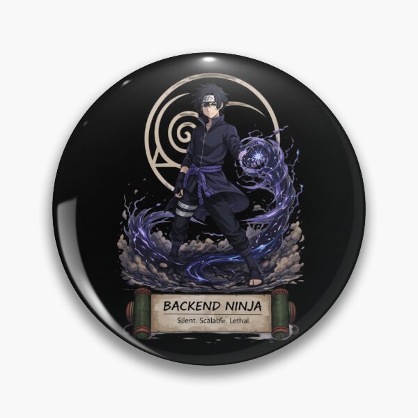Item preview, Backend Ninja – Dark System Warrior designed and sold by CtrlAltLaugh.