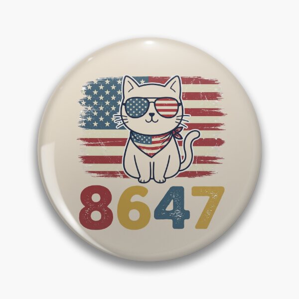 Item preview, 8647 Patriotic Cat designed and sold by dudelinart.
