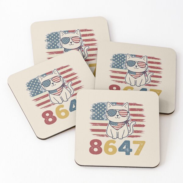 Item preview, 8647 Patriotic Cat designed and sold by dudelinart.