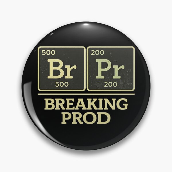 Item preview, Breaking Prod – Periodic table of elements designed and sold by CtrlAltLaugh.