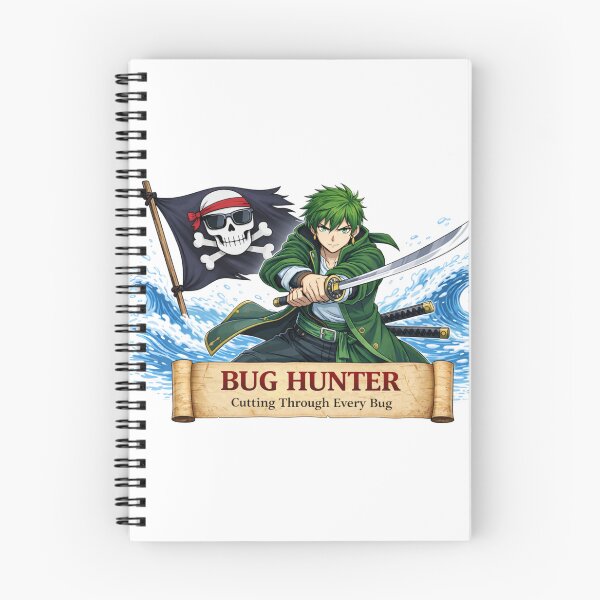 Item preview, Bug Hunter – Pirate Swordsman Dev designed and sold by CtrlAltLaugh.