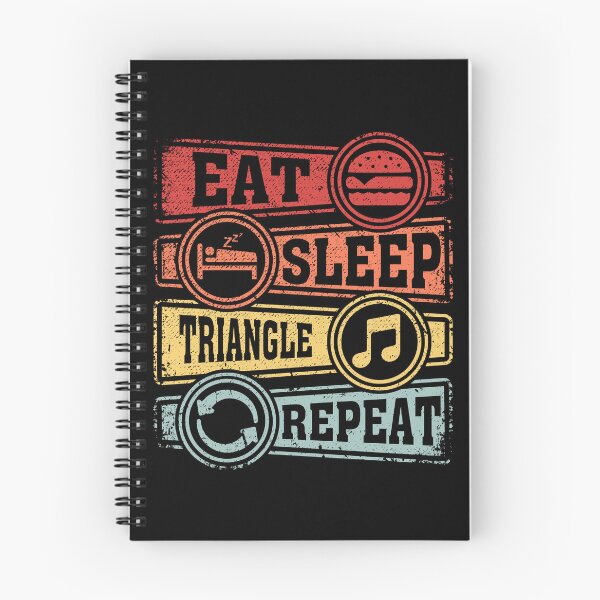 Item preview, Eat Sleep Triangle Repeat designed and sold by GabbyKash.
