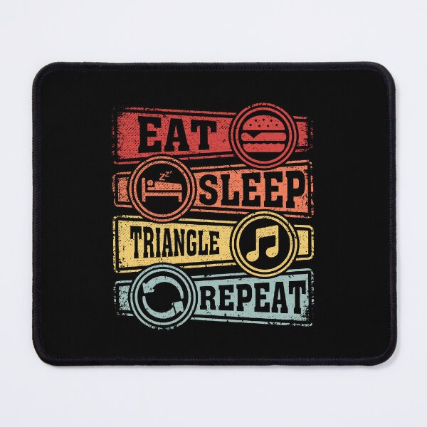 Item preview, Eat Sleep Triangle Repeat designed and sold by GabbyKash.