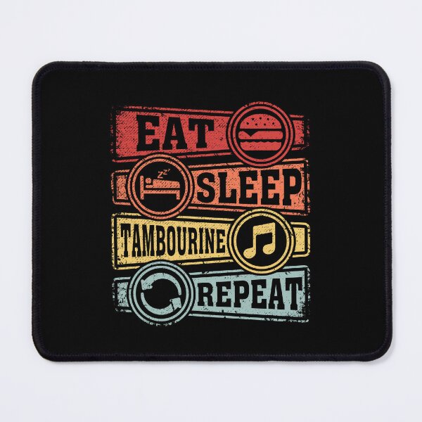 Item preview, Eat Sleep Tambourine Repeat designed and sold by GabbyKash.