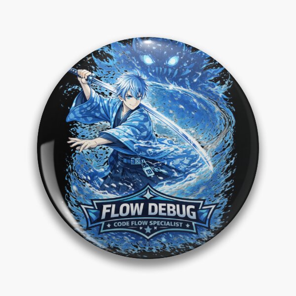 Item preview, Flow Debug – Bug Slayer | Code Flow Master designed and sold by CtrlAltLaugh.