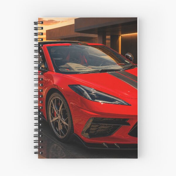 Item preview, Chevrolet Corvette C8 Z06 – Red Supercar at Sunset (Cinematic Edition) designed and sold by William A McCarthy.