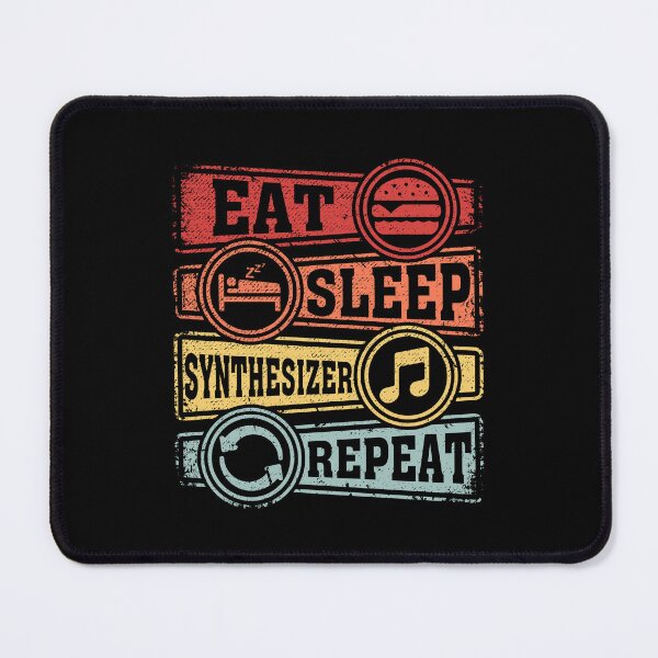 Item preview, Eat Sleep Synthesizer Repeat designed and sold by GabbyKash.