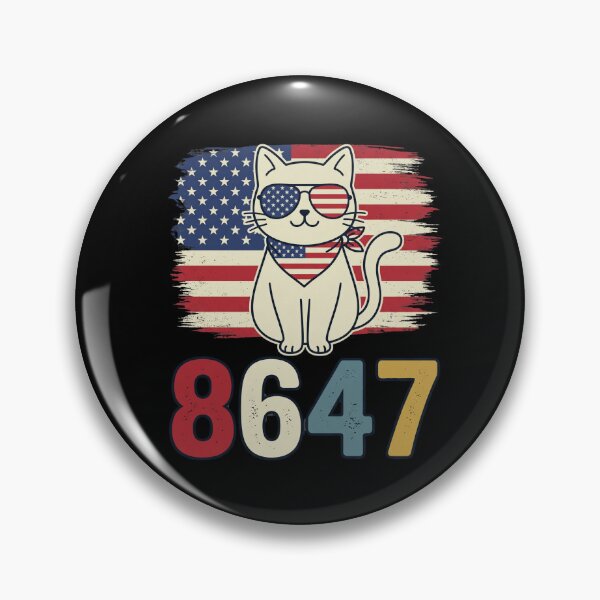 Item preview, 8647 Patriotic Cat designed and sold by dudelinart.