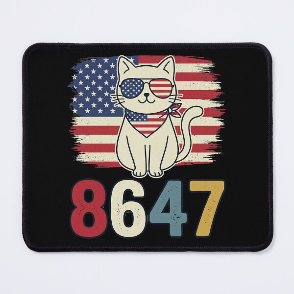 Item preview, 8647 Patriotic Cat designed and sold by dudelinart.